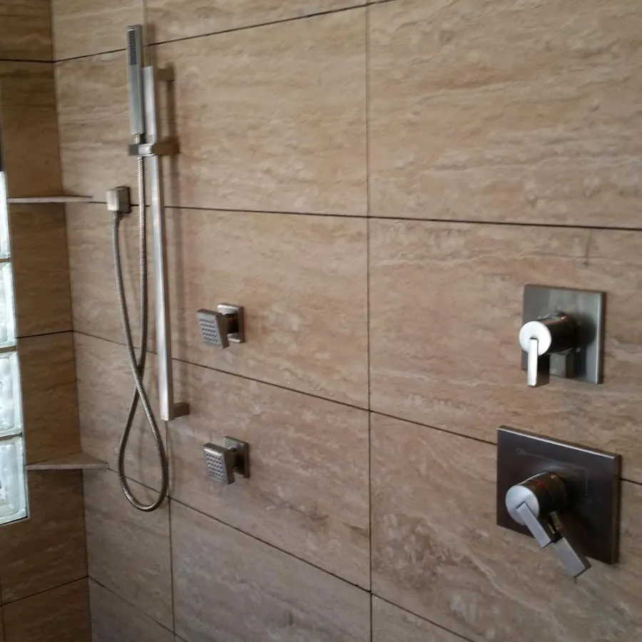 Shower fixture installation for Water Heater Replacement in Garnet